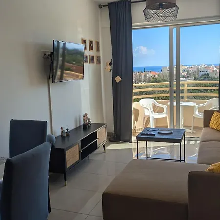 Апартаменти Modern With Sea View And Pool In Kama Lifestyle Протарас
